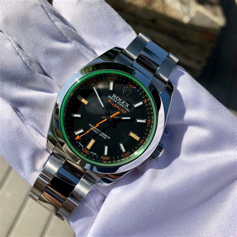 buy rolex milgauss green|rolex milgauss green for sale.